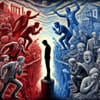 How Political Polarisation Fuels Modern Voter Anxiety by Dr Dev Roychowdhury